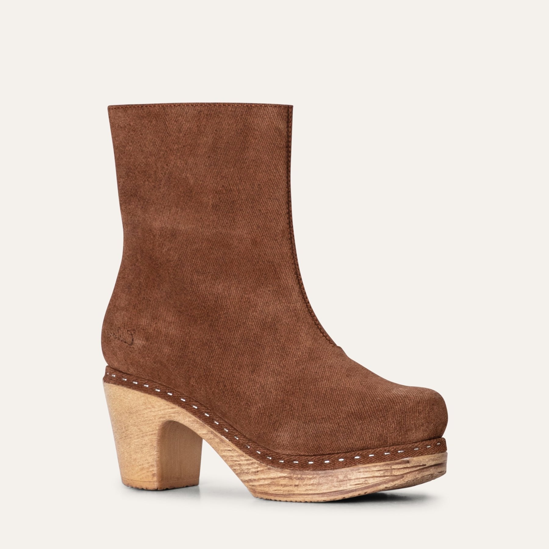 Molly brown suede clog boot Calou